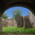 Blick in die Burg
